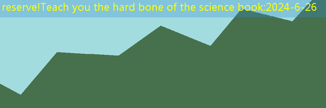 reserve!Teach you the hard bone of the science book